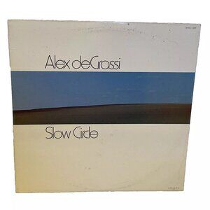 Alex deGrassi Slow Circle (Vinyl, 1979) Windham Hill WH-1009 VG+ LP Record Album